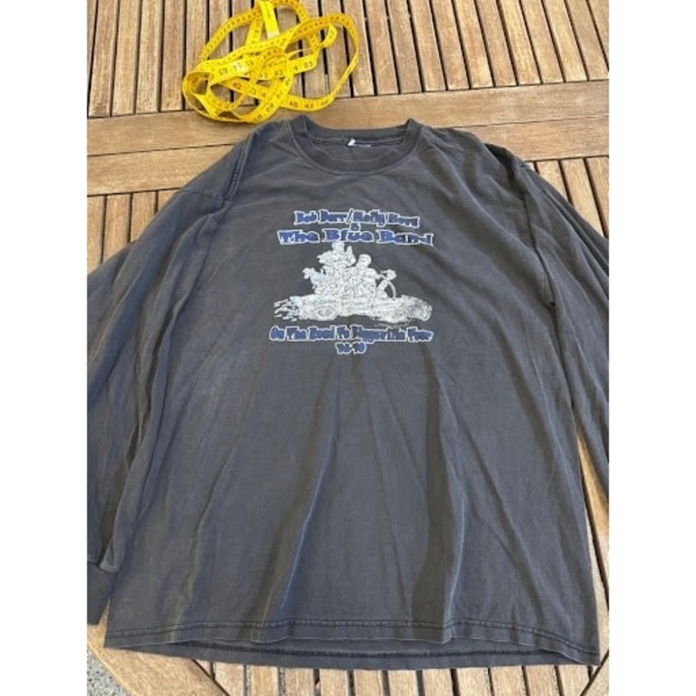 Vintage 98/99 Bob Dorr Molly Nova The Blue Band Tour Long Sleeve T-Shirt XL